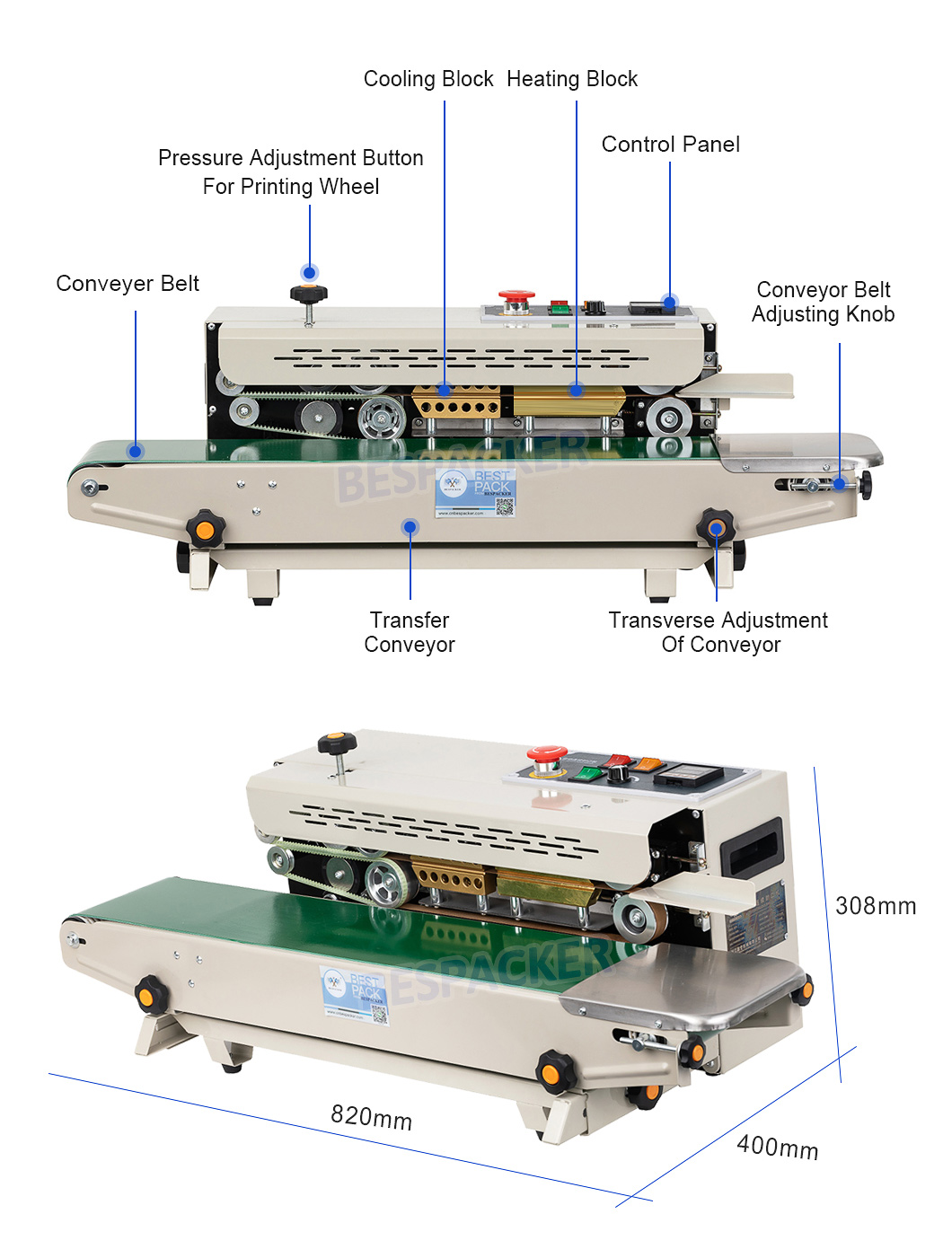 Bespacker machine Manufacturers