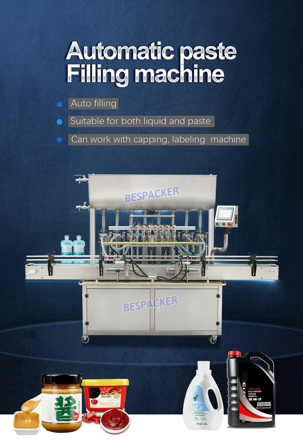 Bespacker machine Manufacturers