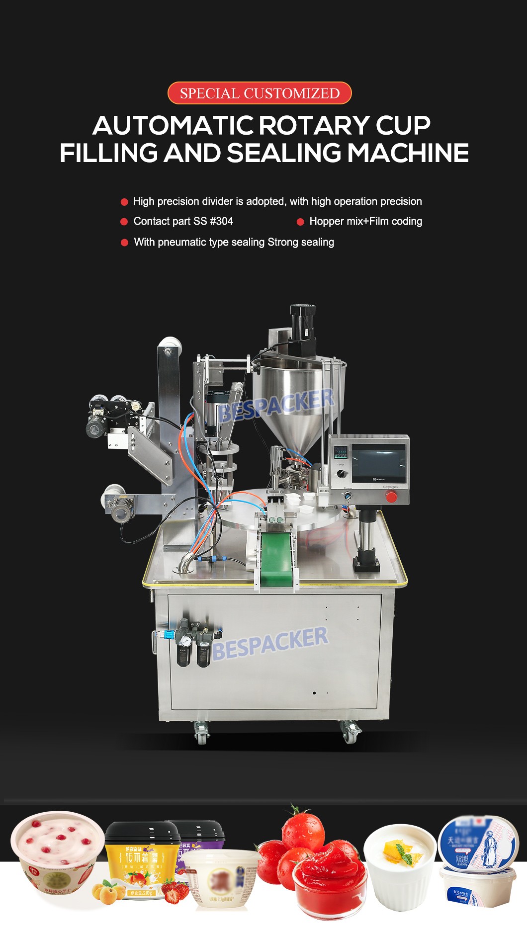 Bespacker machine Manufacturers