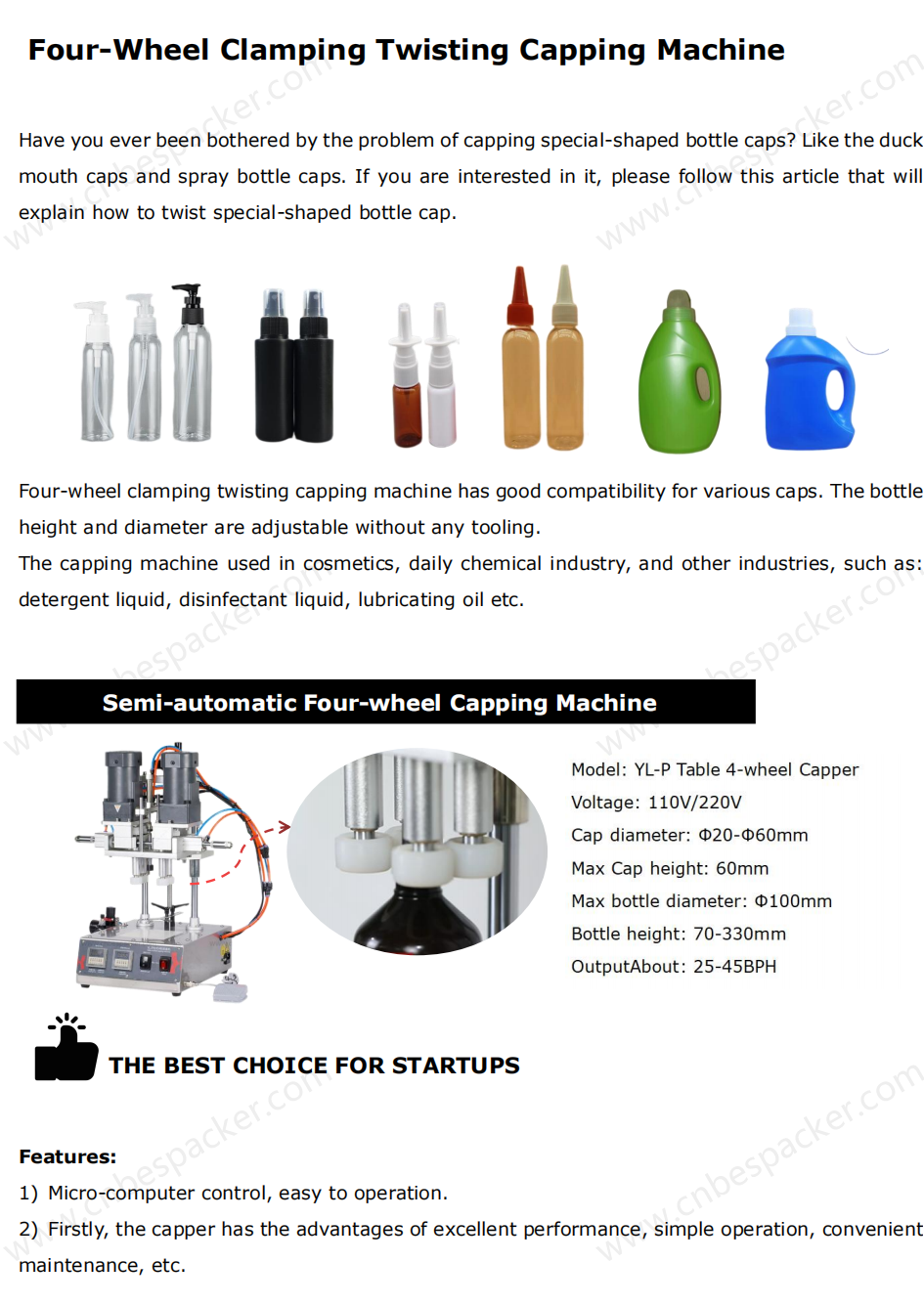 Bespacker machine Manufacturers