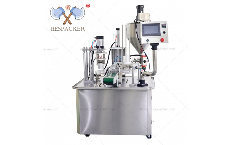 XBG-900 Automatic yogurt cup filling and sealing machine