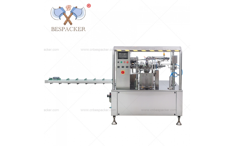 Bespacker XK-8420BD automatic pre-made pouch bag powder granule chips packing filling machine