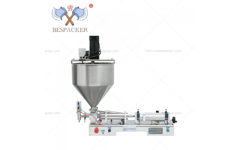 Bespacker G1WTD-1000M Pepper chili paste filling machine with mixer