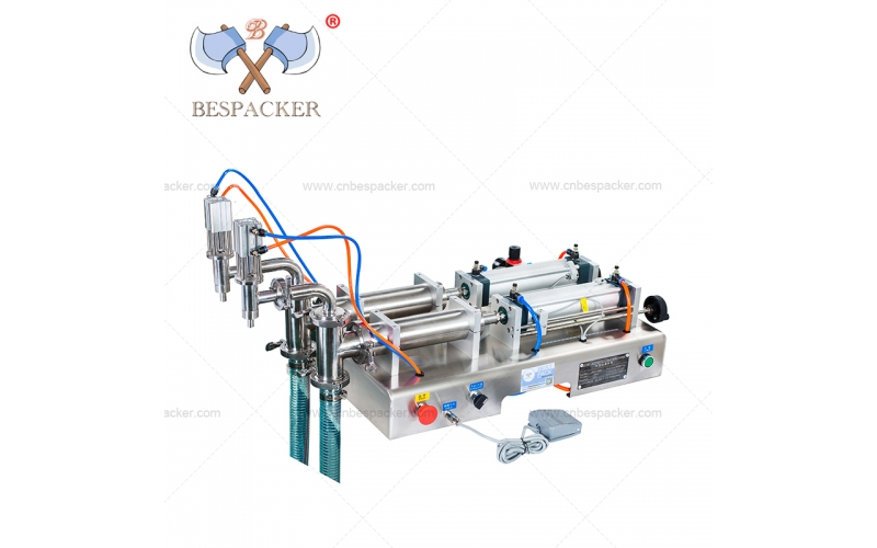 Bespacker Y2WTD-1000 2-head juice drinks filling machine