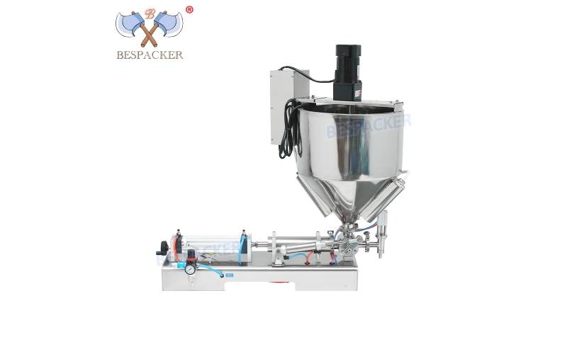 Bespacker G1WTD-1000HM Paste filling machine with heater&mixer