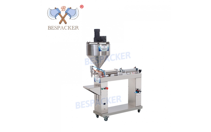 Bespacker G1WLD-1000M Pepper chili paste filling machine with mixer