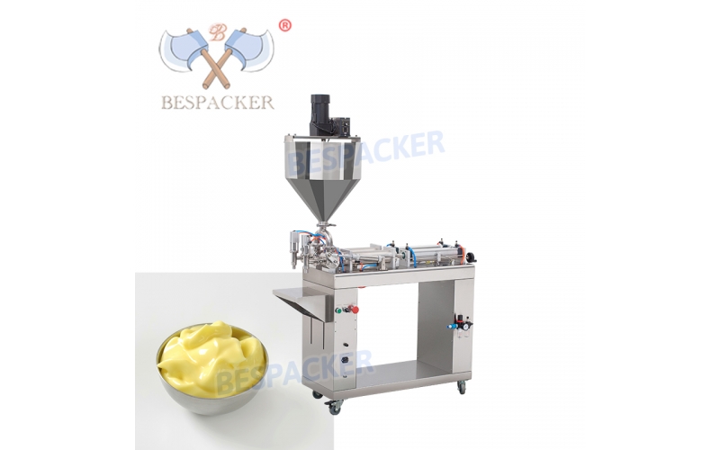 Bespacker G2WLD-1000M Pepper chili paste filling machine with mixer