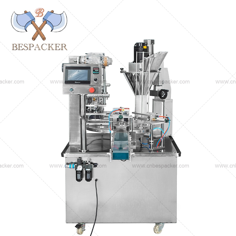 XBG-900 Automatic yogurt cup filling and sealing machine