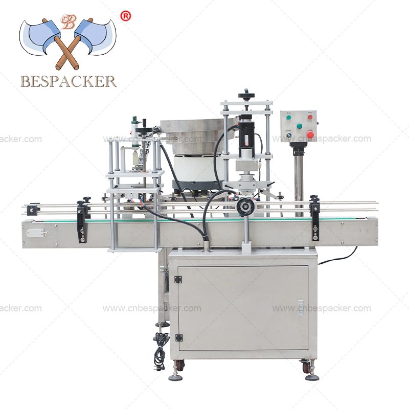 QDX-1 Automatic Vibrating plate type bottle capping machine