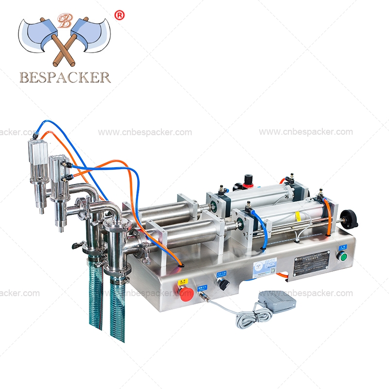 Bespacker Y2WTD-1000 2-head juice drinks filling machine