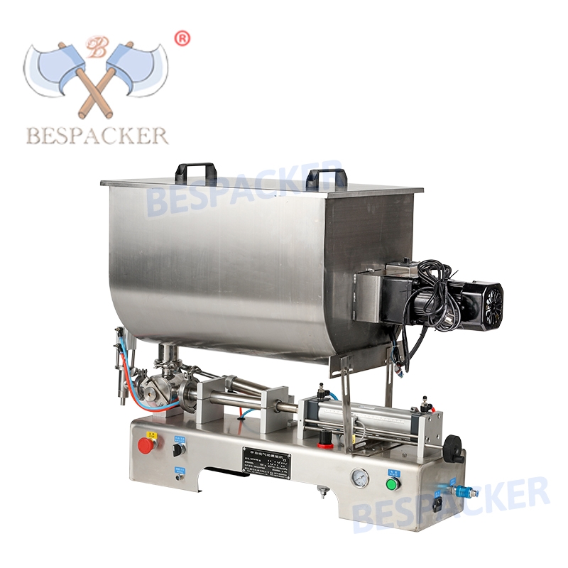 Bespacker G1WTD-1000W Hot pot sauce filler with mixer