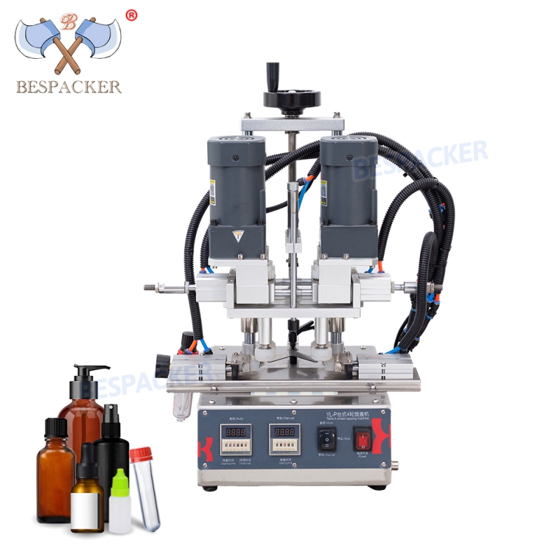 YL-PB Customizable Semi-auto Small Bottle 4-Wheel Capping Machine