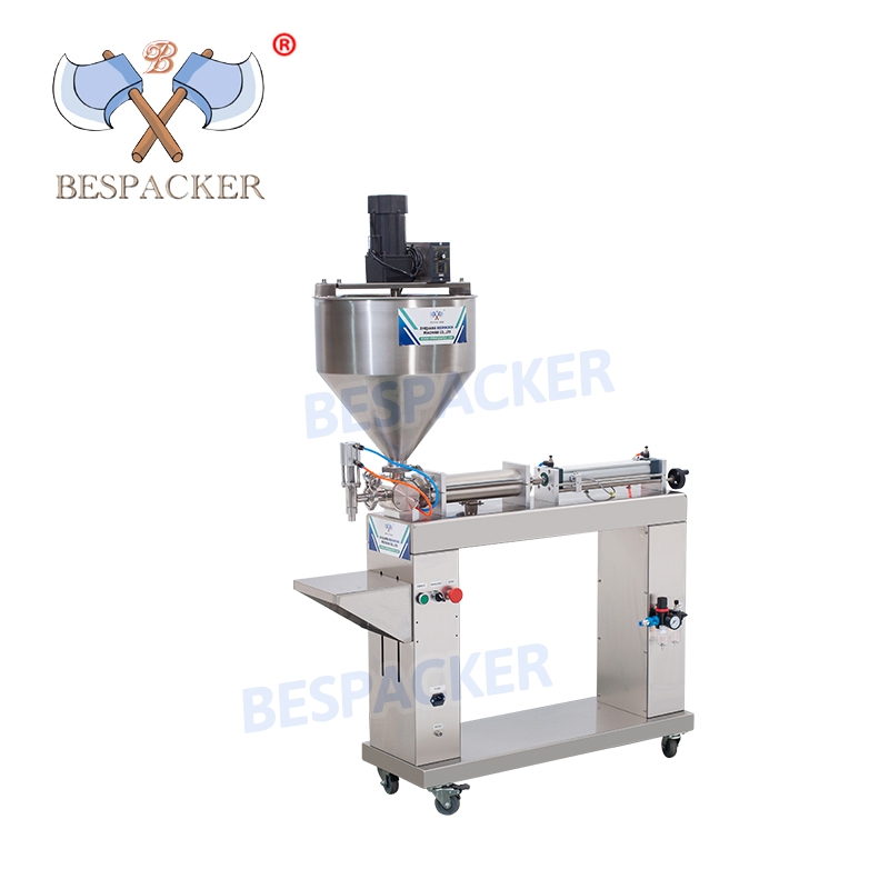 Bespacker G1WLD-1000M Pepper chili paste filling machine with mixer