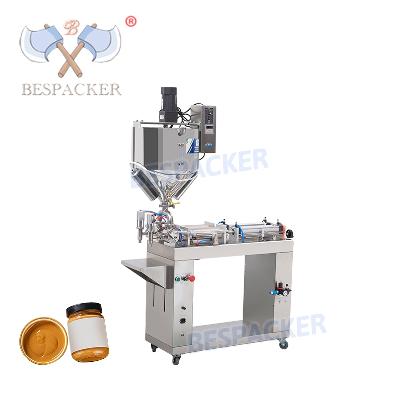 Bespacker G2WLD-1000HM Paste filling machine with heater&mixer