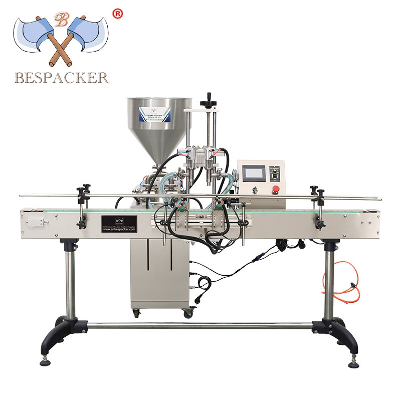 Bespacker GSLD-1000T Auto double head honey paste filling machine